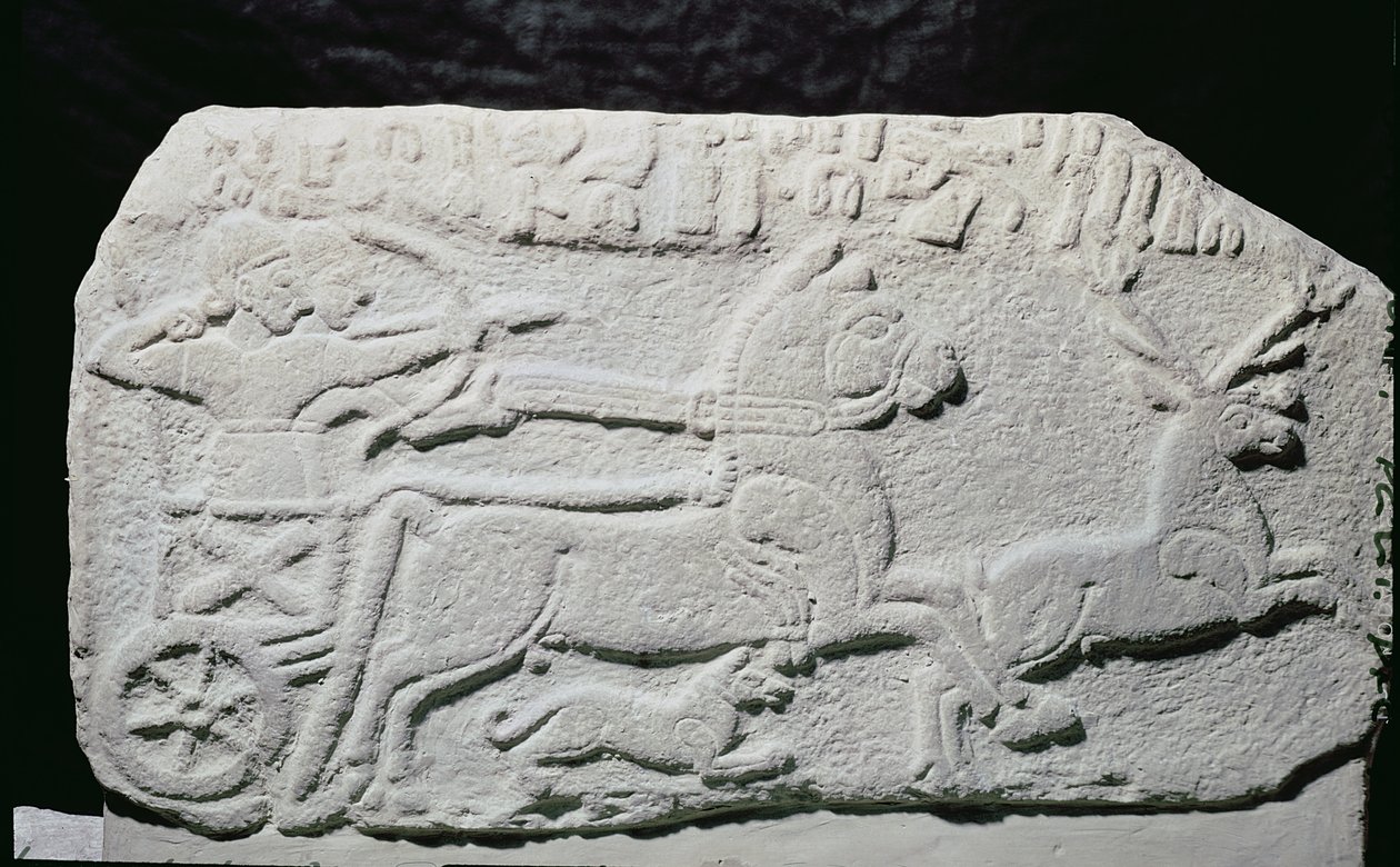 Relief représentant une chasse au cerf - Hittite