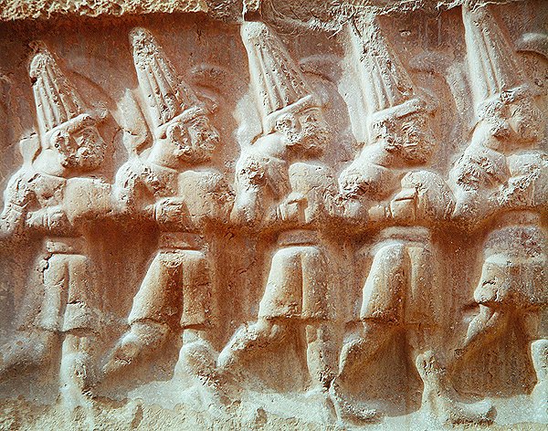 Détail de la Procession des Dieux Armés - Hittite