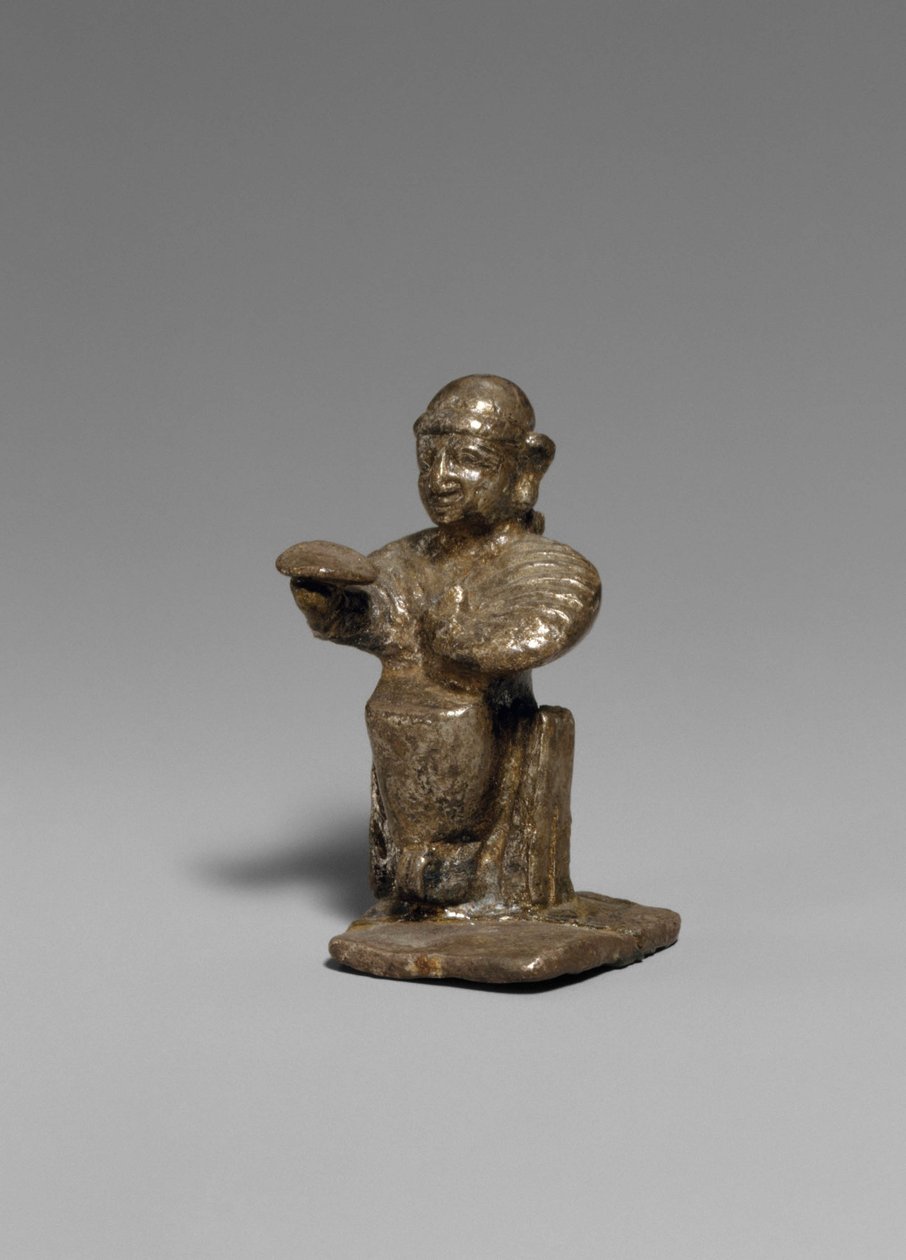 Femme assise, vers 1300 av. J.-C. (argent) - Hittite