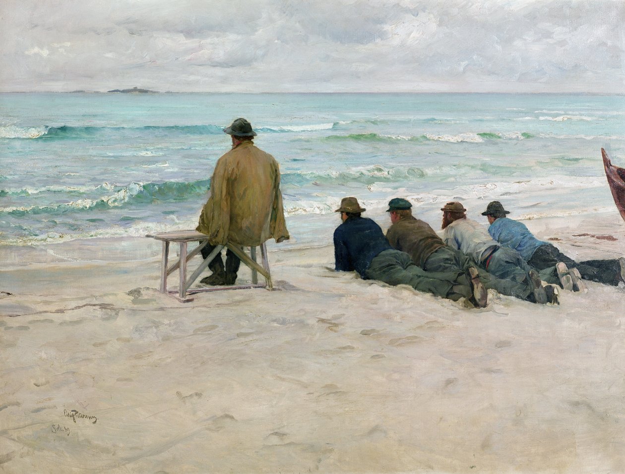 En garde - Hjalmer Eilif Emanuel Peterssen