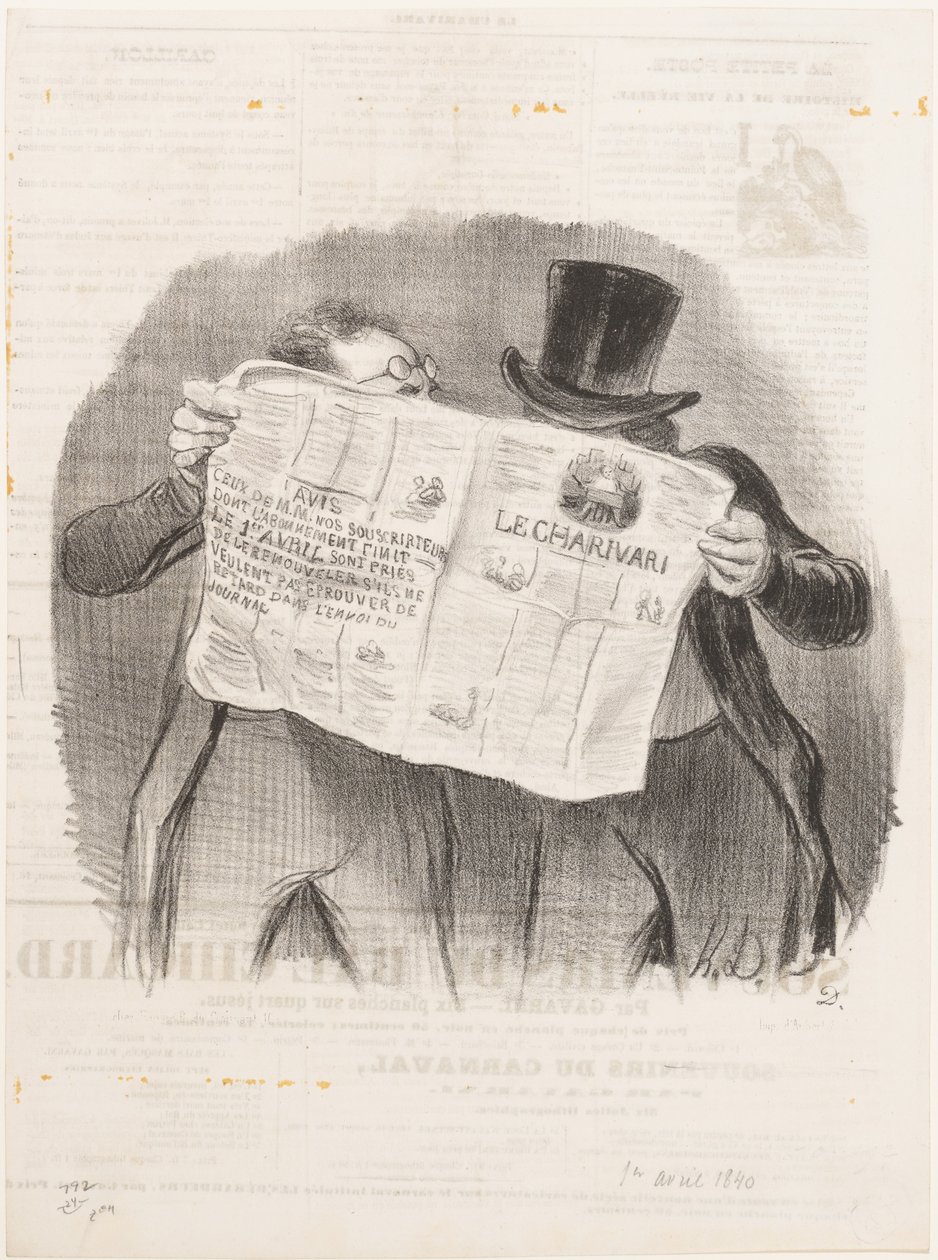 Conseils aux abonnés - Honoré Daumier