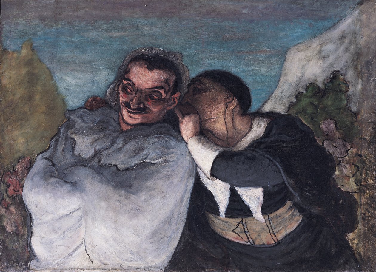 Crispin et Scapin, ou Scapin et Sylvestre, vers 1863-65 - Honoré Daumier