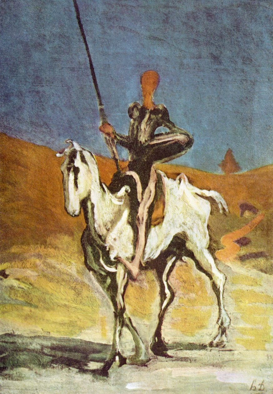 Don Quichotte - Honoré Daumier