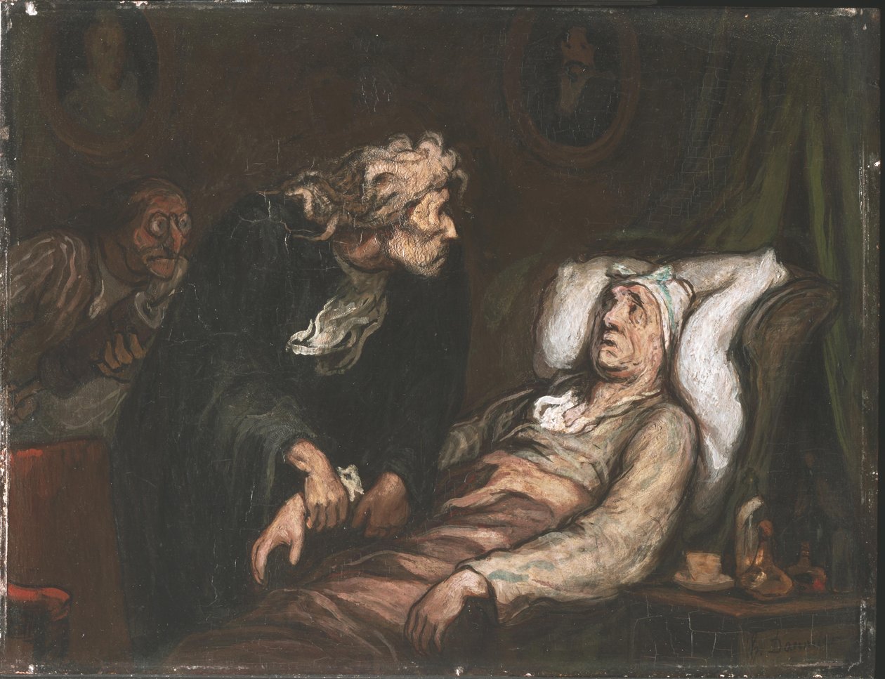 Le Malade imaginaire - Honoré Daumier