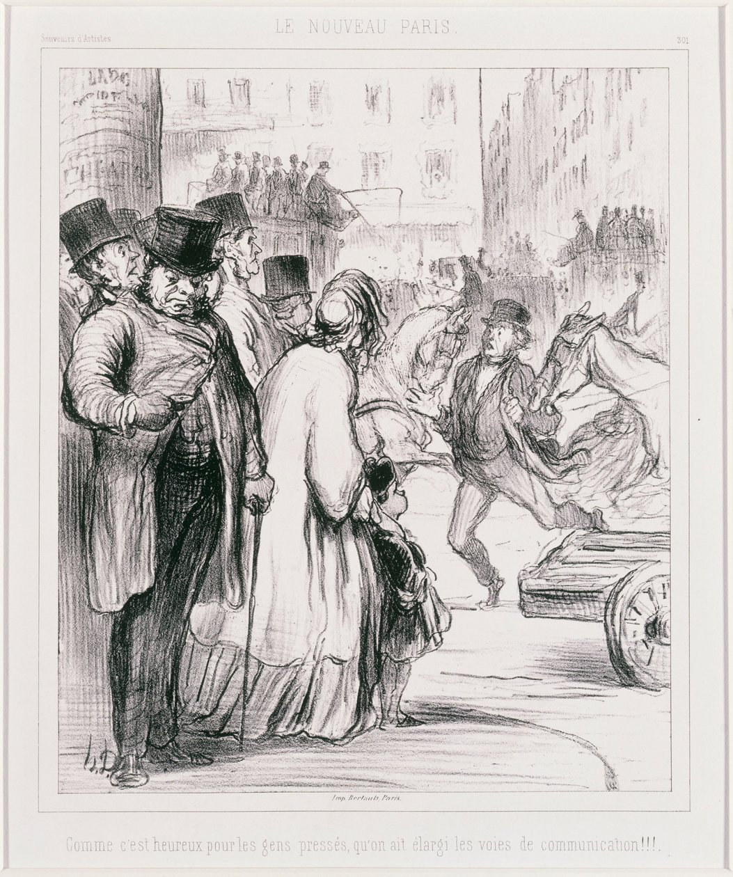 Le Nouveau Paris - Honoré Daumier