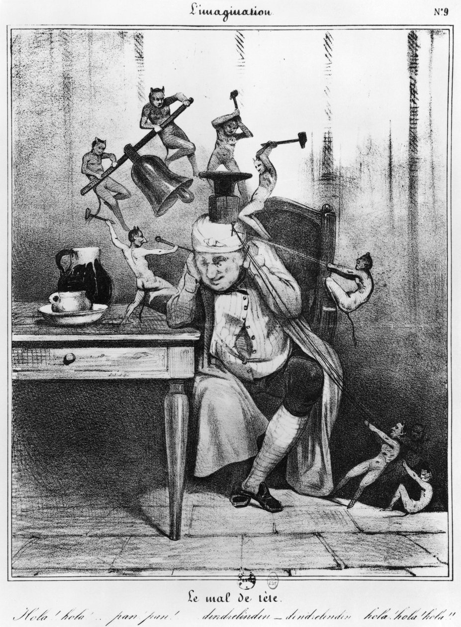 Le mal de tête, de la série 