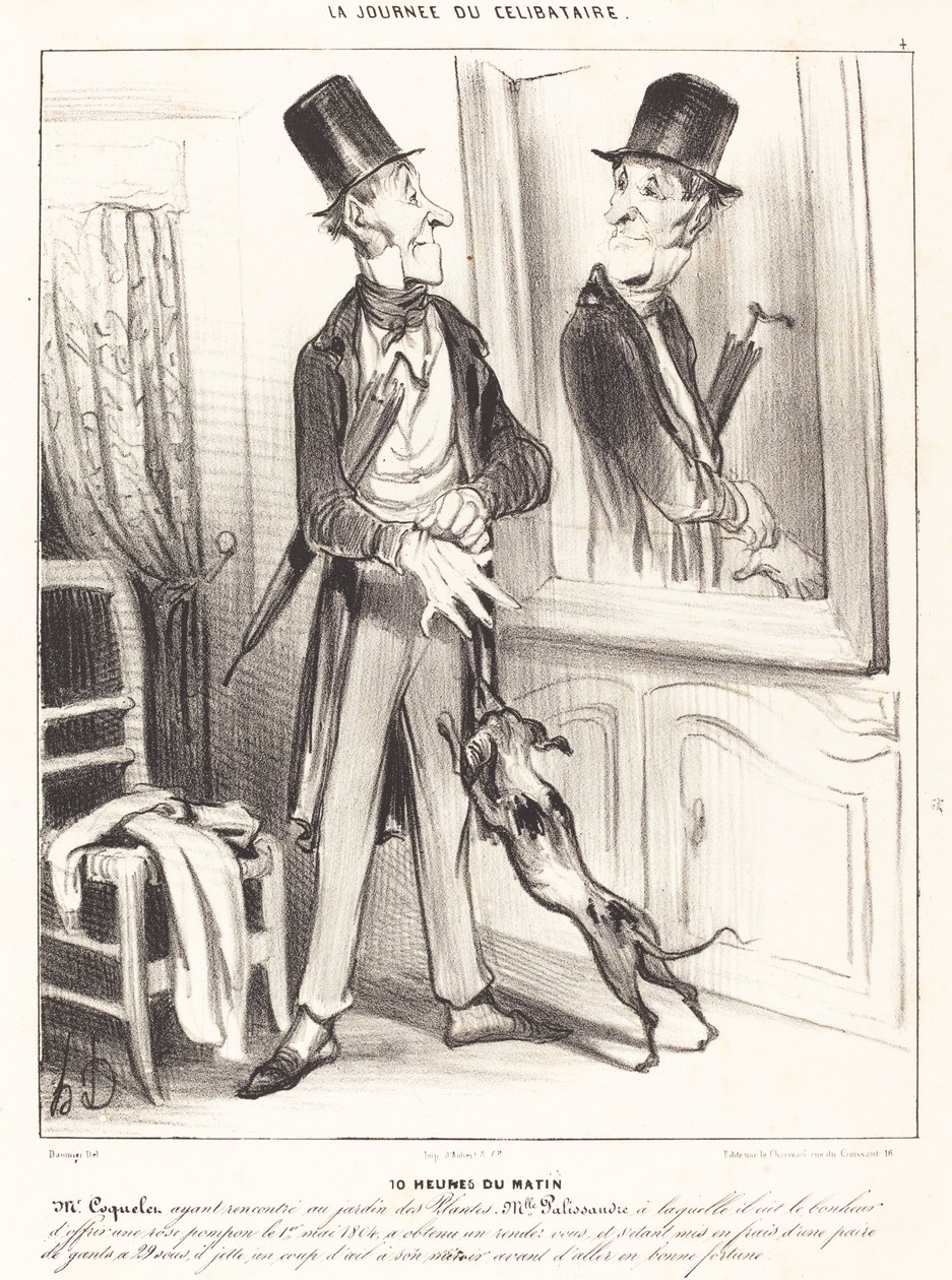 10 heures du matin - Honoré Daumier