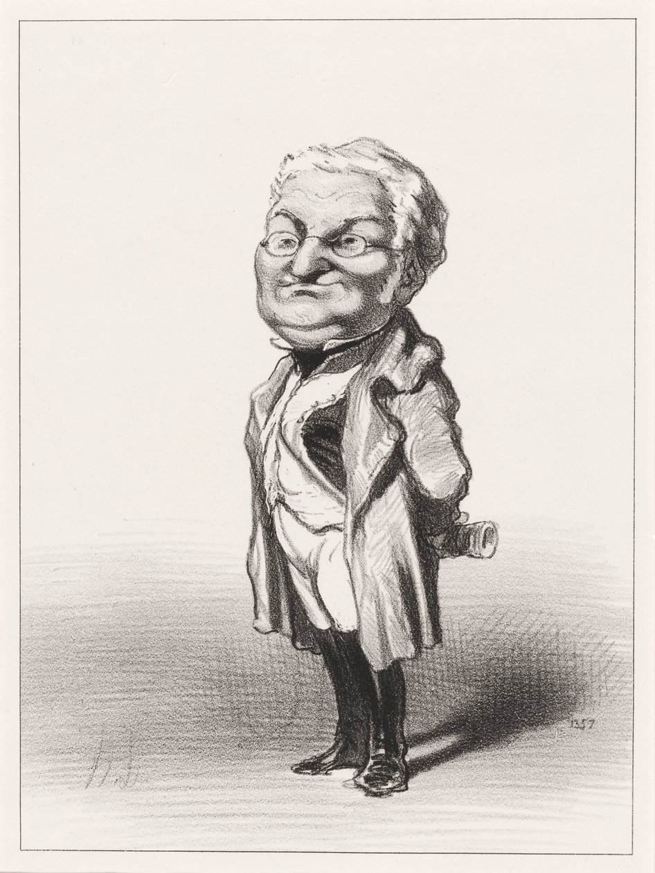 Adolphe Thiers - Honoré Daumier