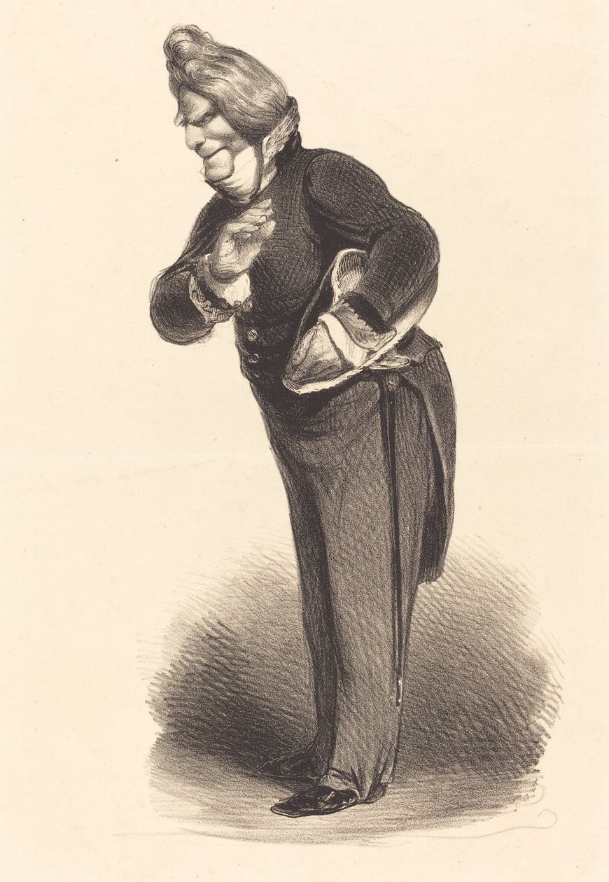 Amiral Verhuel - Honoré Daumier