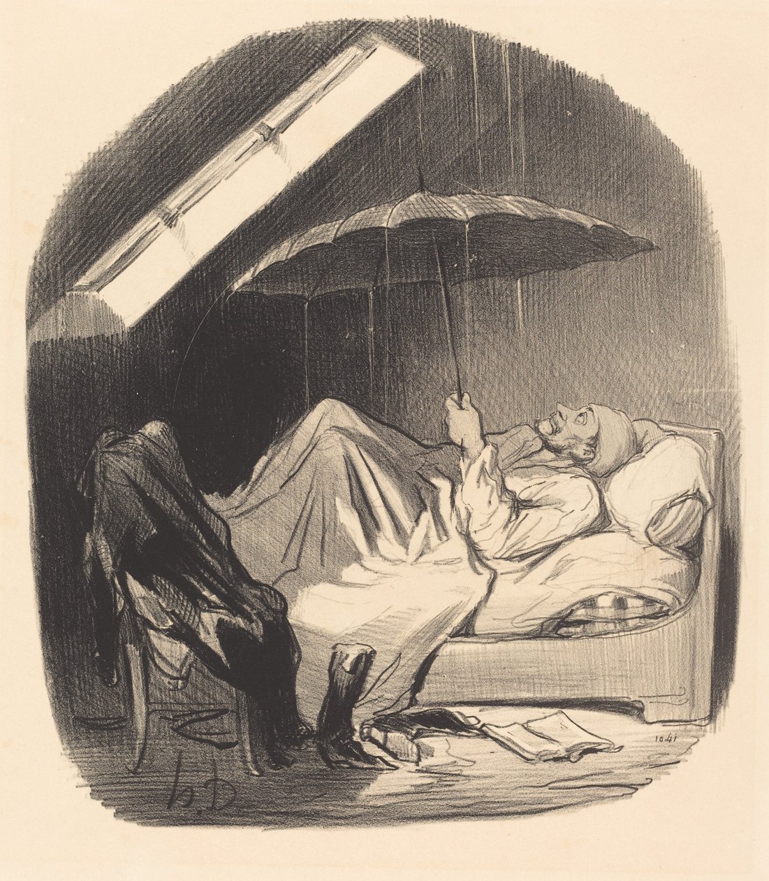 Brigand de propriétaire - Honoré Daumier