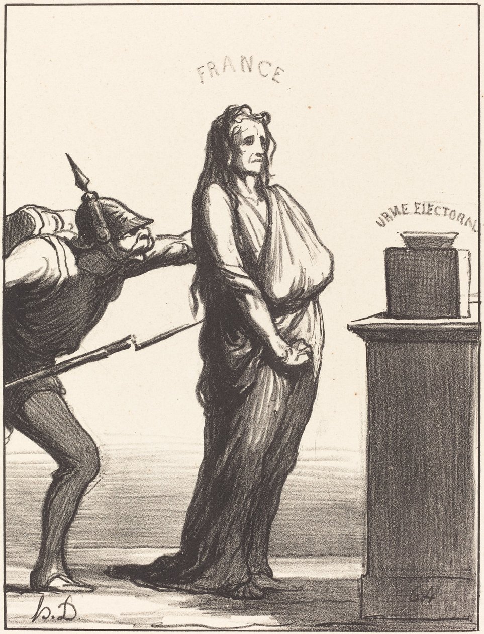 Ce que certains journaux appeleraient... - Honoré Daumier