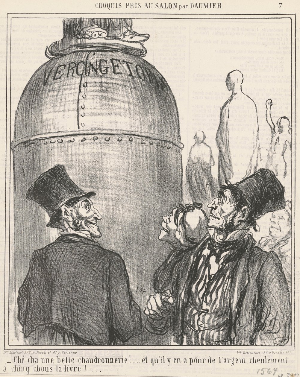 Ché cha une belle chaudronnerie! - Honoré Daumier