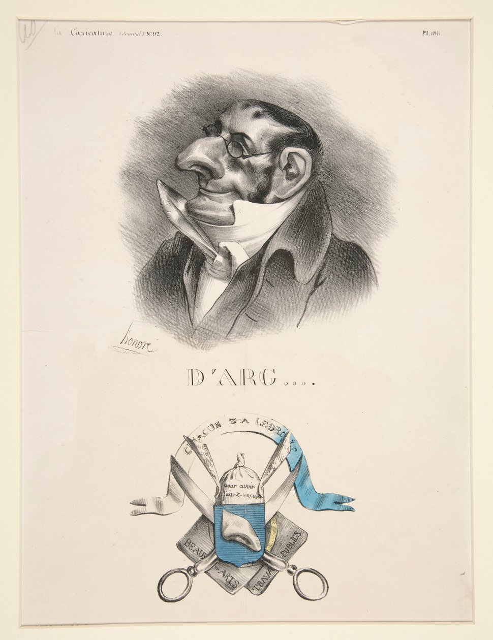 D - Honoré Daumier