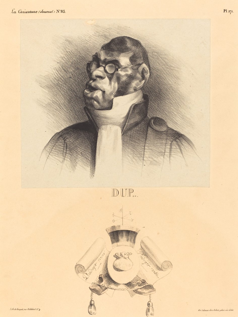 Dupin aîné - Honoré Daumier