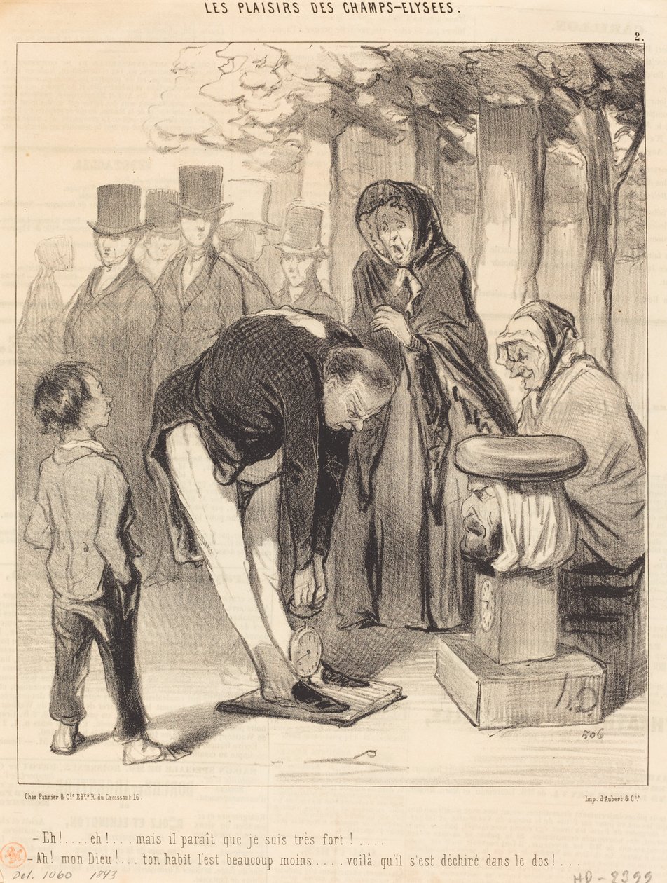 Eh!... Eh!... mais il paraît que... - Honoré Daumier