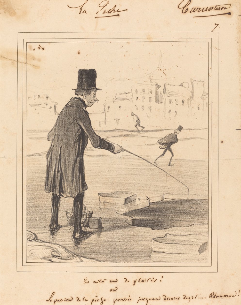 En voilà un de plaisir! - Honoré Daumier