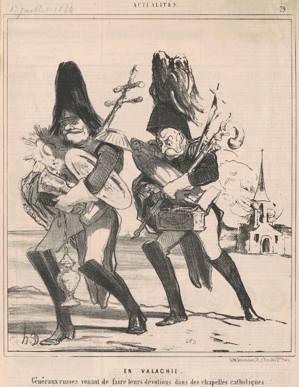 En Valachie - Honoré Daumier