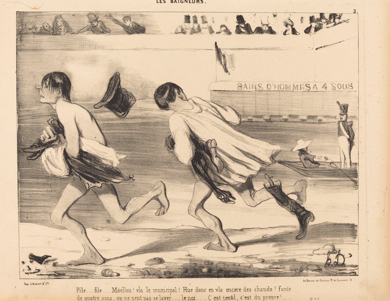 File...Moello! Vla le municipal! - Honoré Daumier