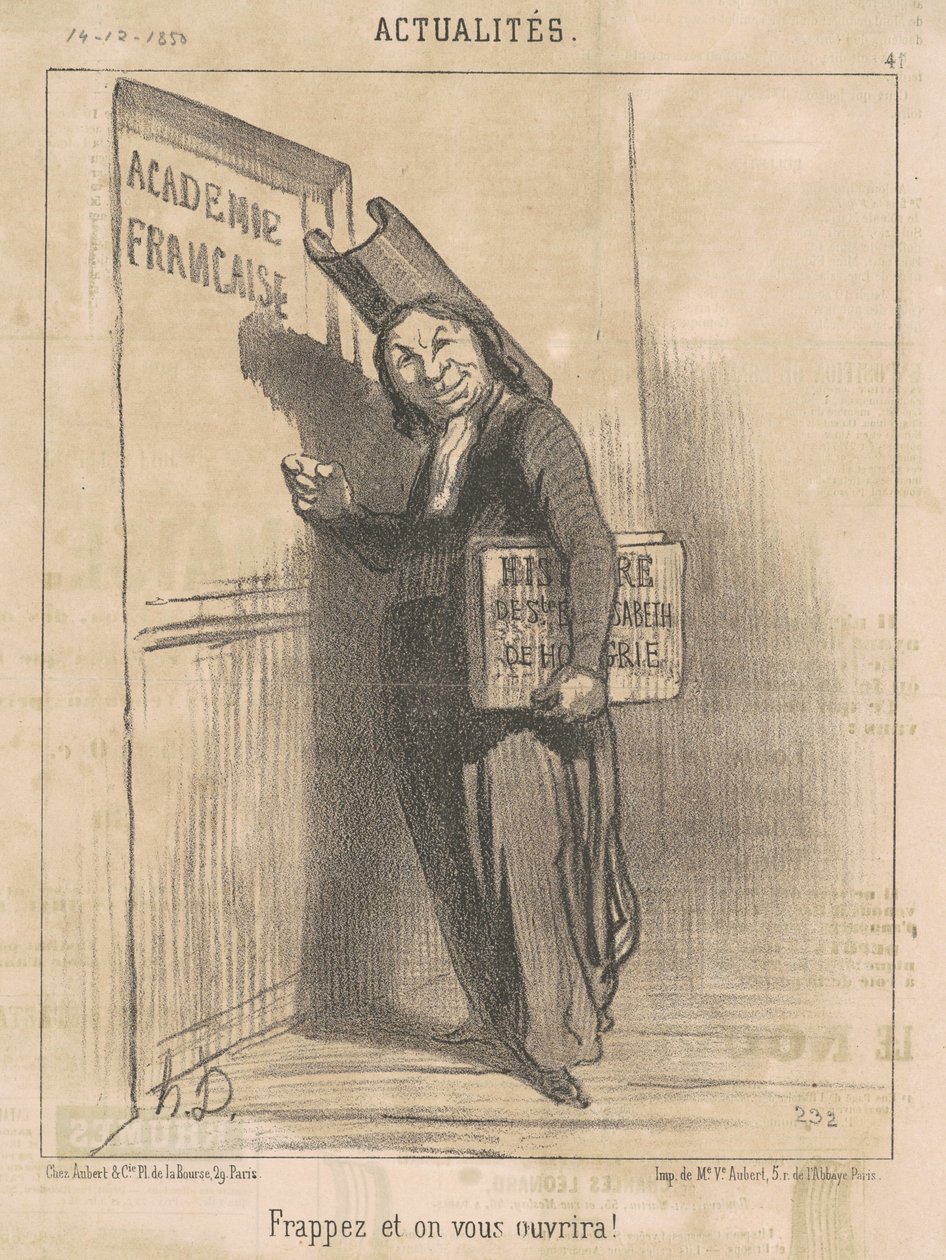 Frappez et on vous ouvrira! - Honoré Daumier