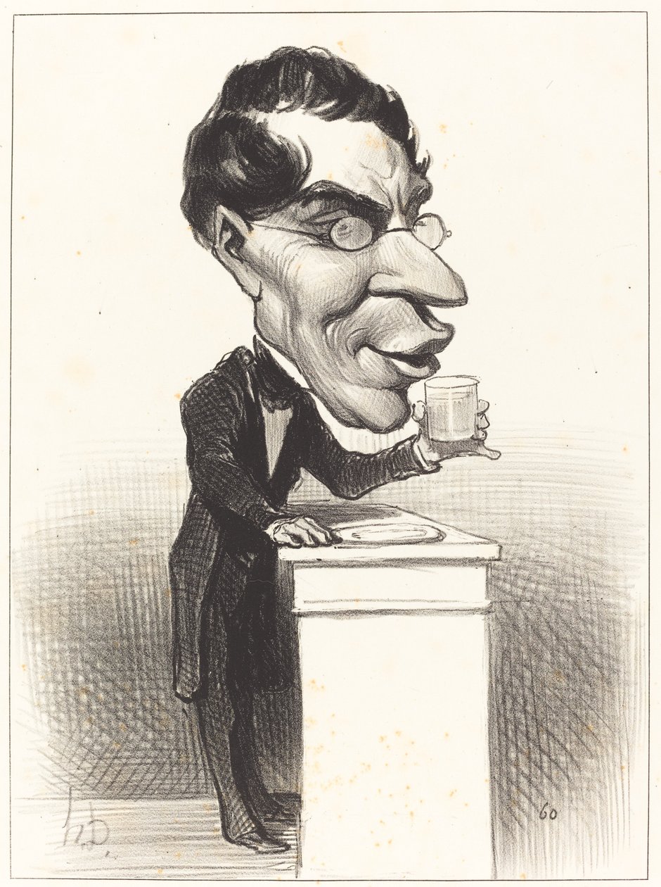 H.M. Augustin Corne - Honoré Daumier