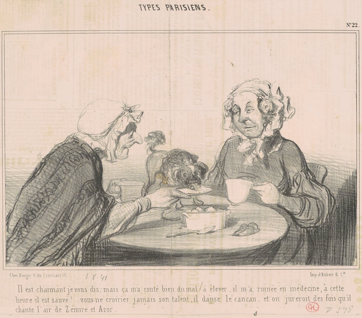 Il est charmant je vous dis... - Honoré Daumier