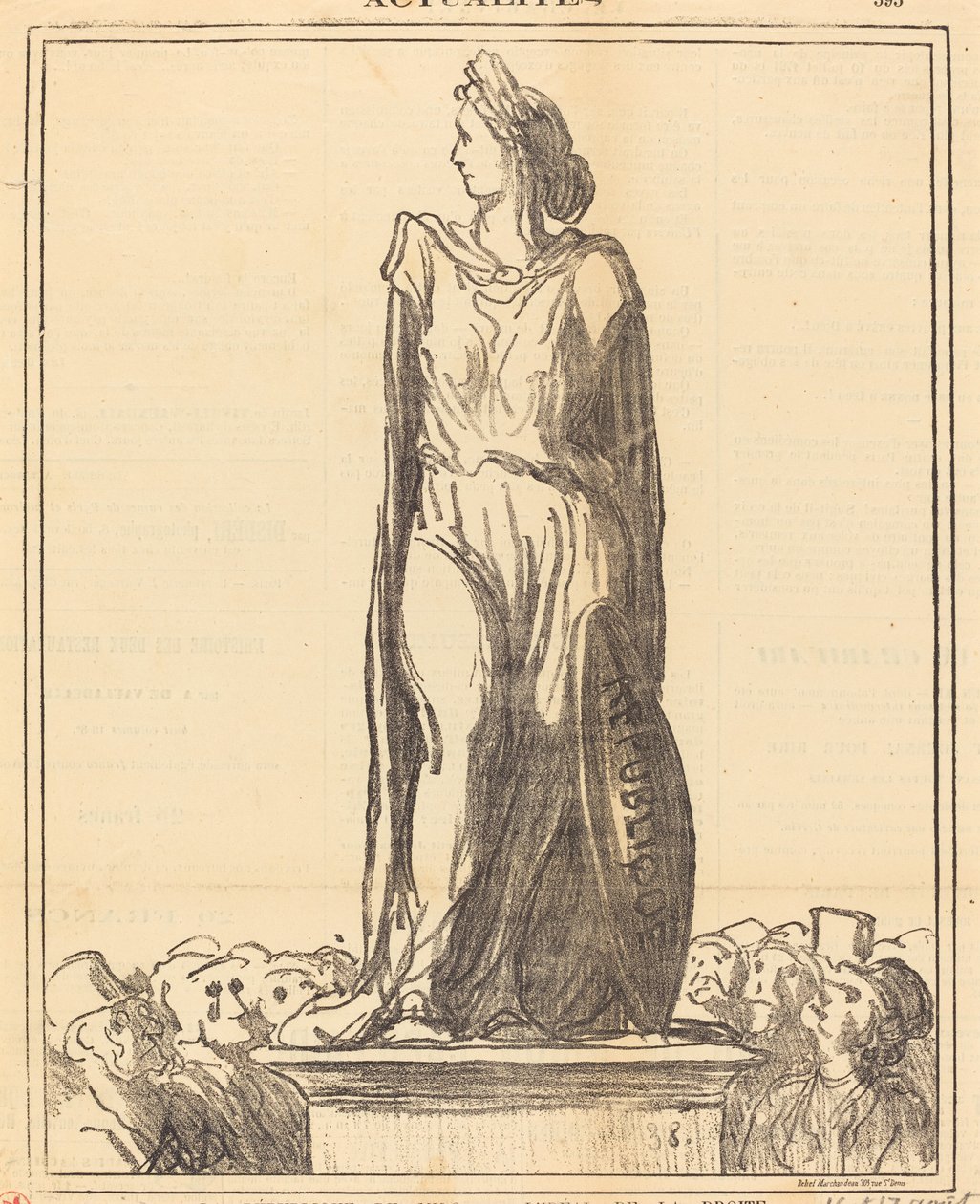 La République de Milo... - Honoré Daumier
