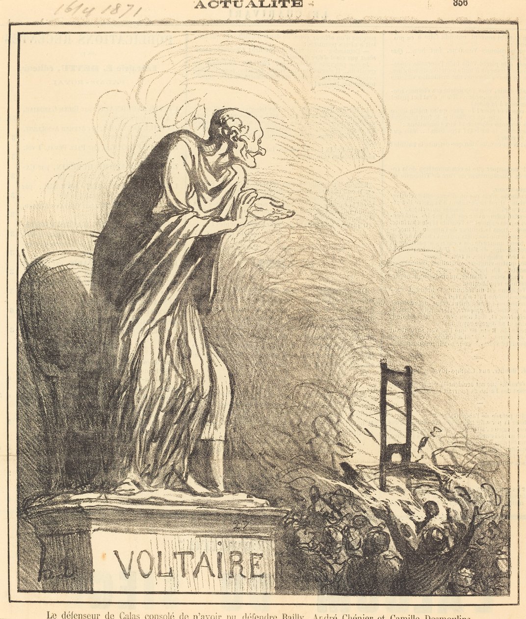 Le défenseur de Calas consolé... - Honoré Daumier