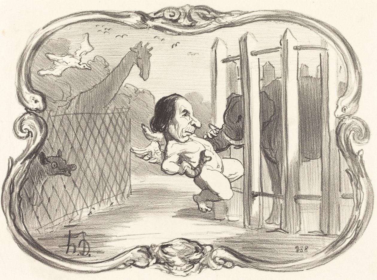 Les Malheurs du chimiste Dumas - Honoré Daumier