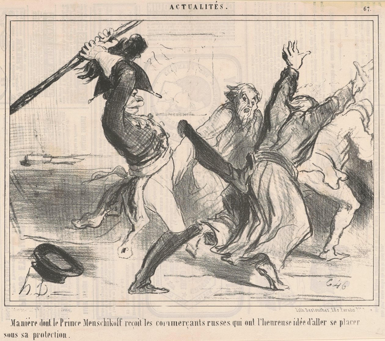 Manière dont - Honoré Daumier