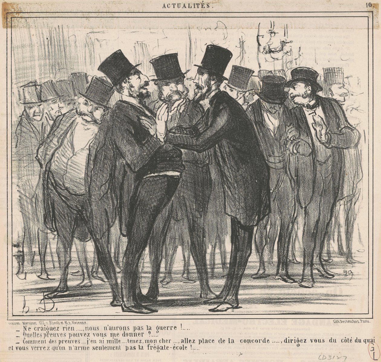 Ne craignez rien ... - Honoré Daumier