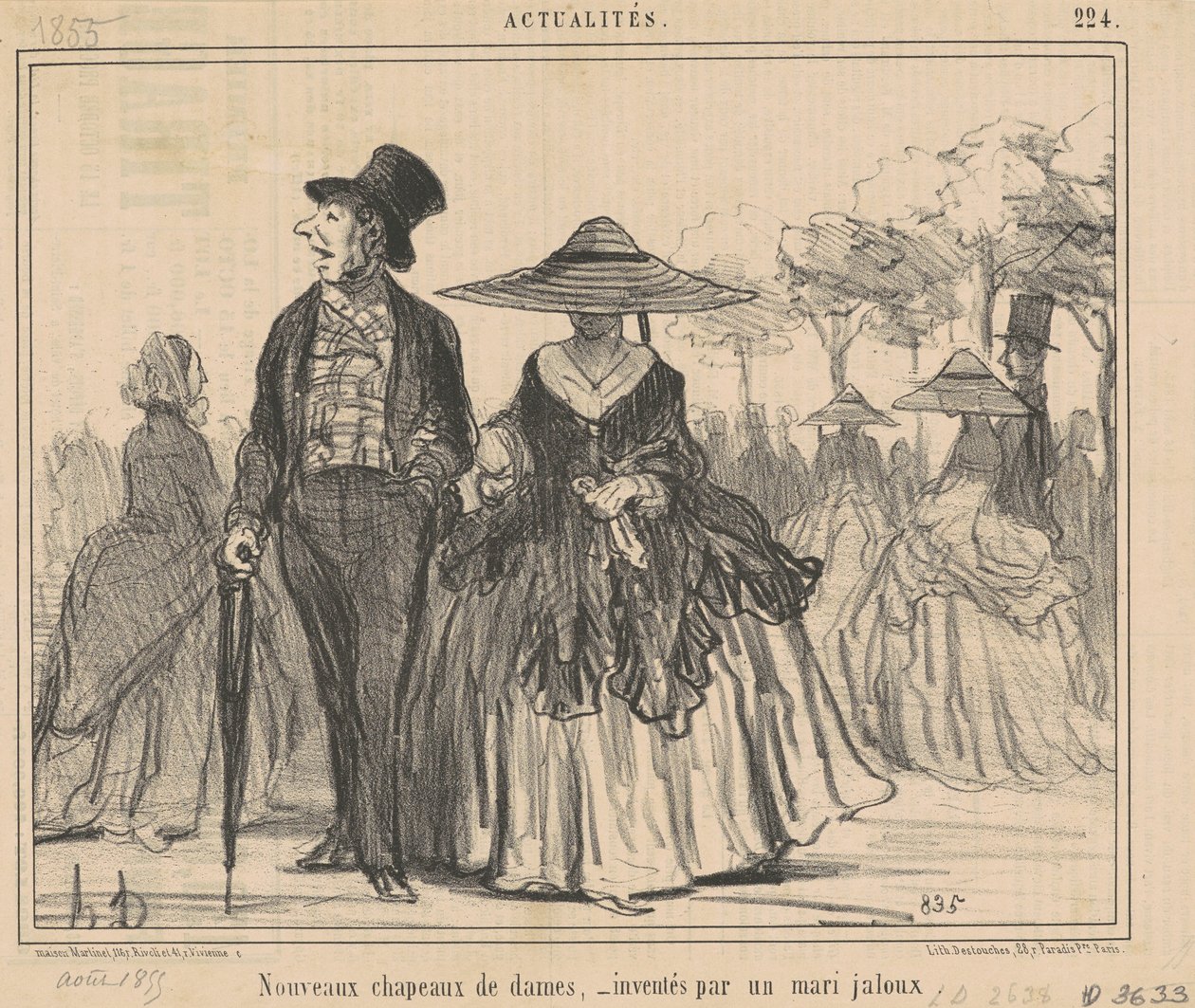 Nouveaux chapeaux de dames ... - Honoré Daumier