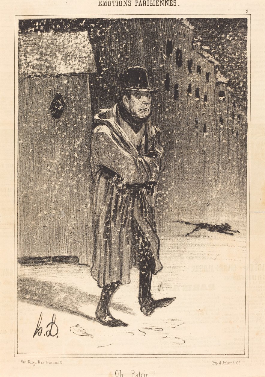 Oh Patrie!!! - Honoré Daumier