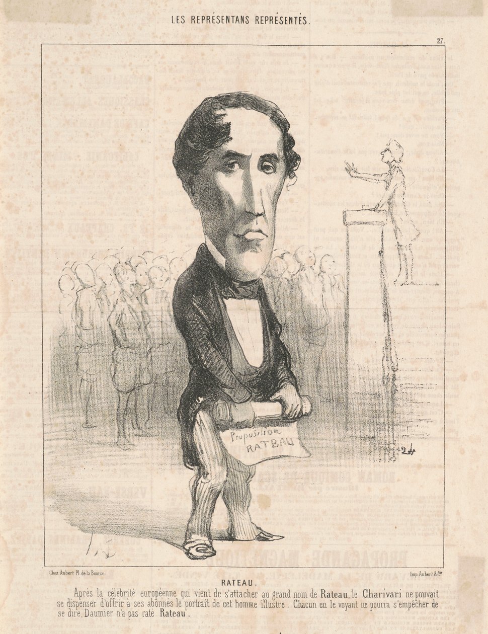 P. Lamotte Rateau - Honoré Daumier