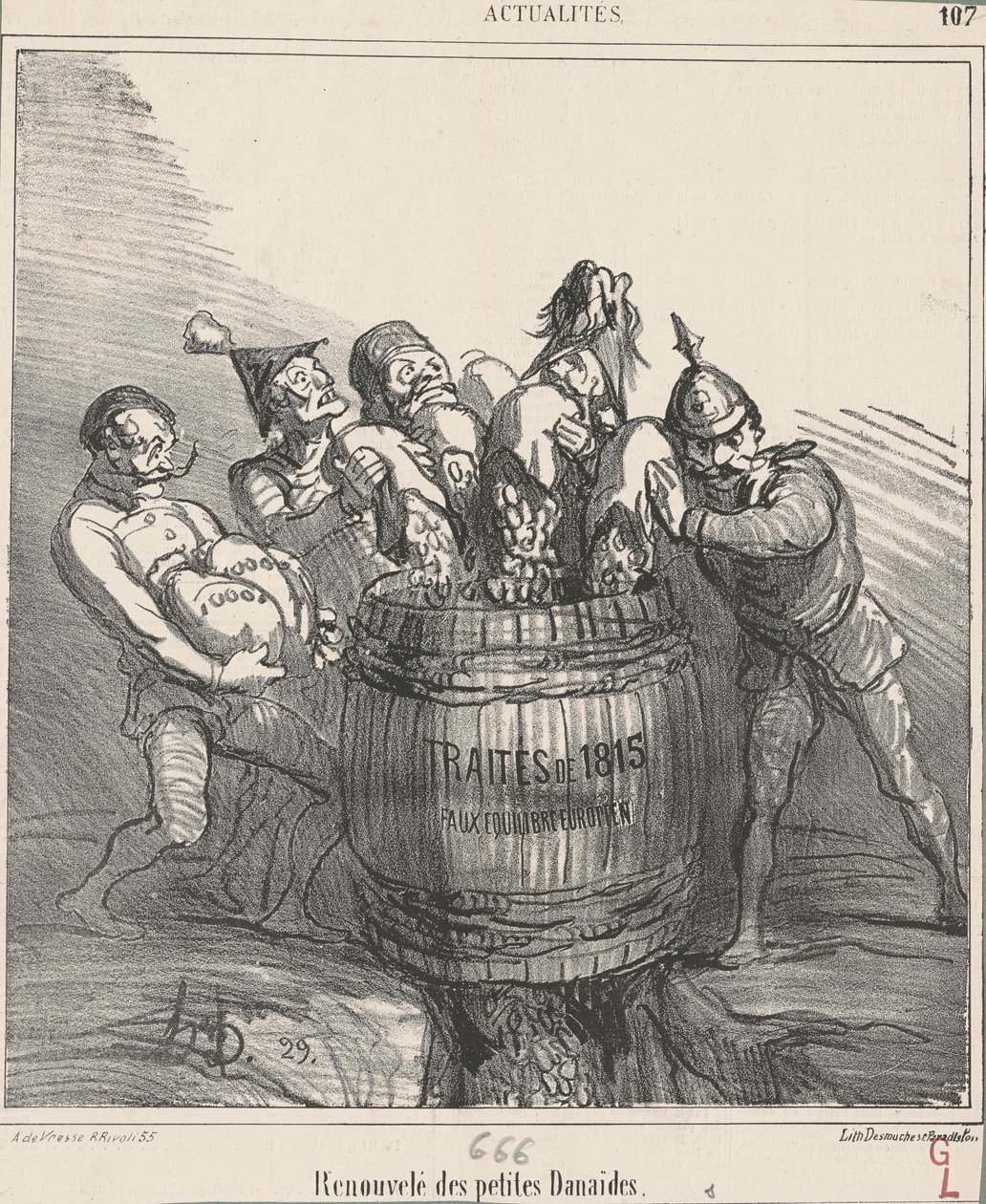 Renouvelé des petites Danaïdes - Honoré Daumier