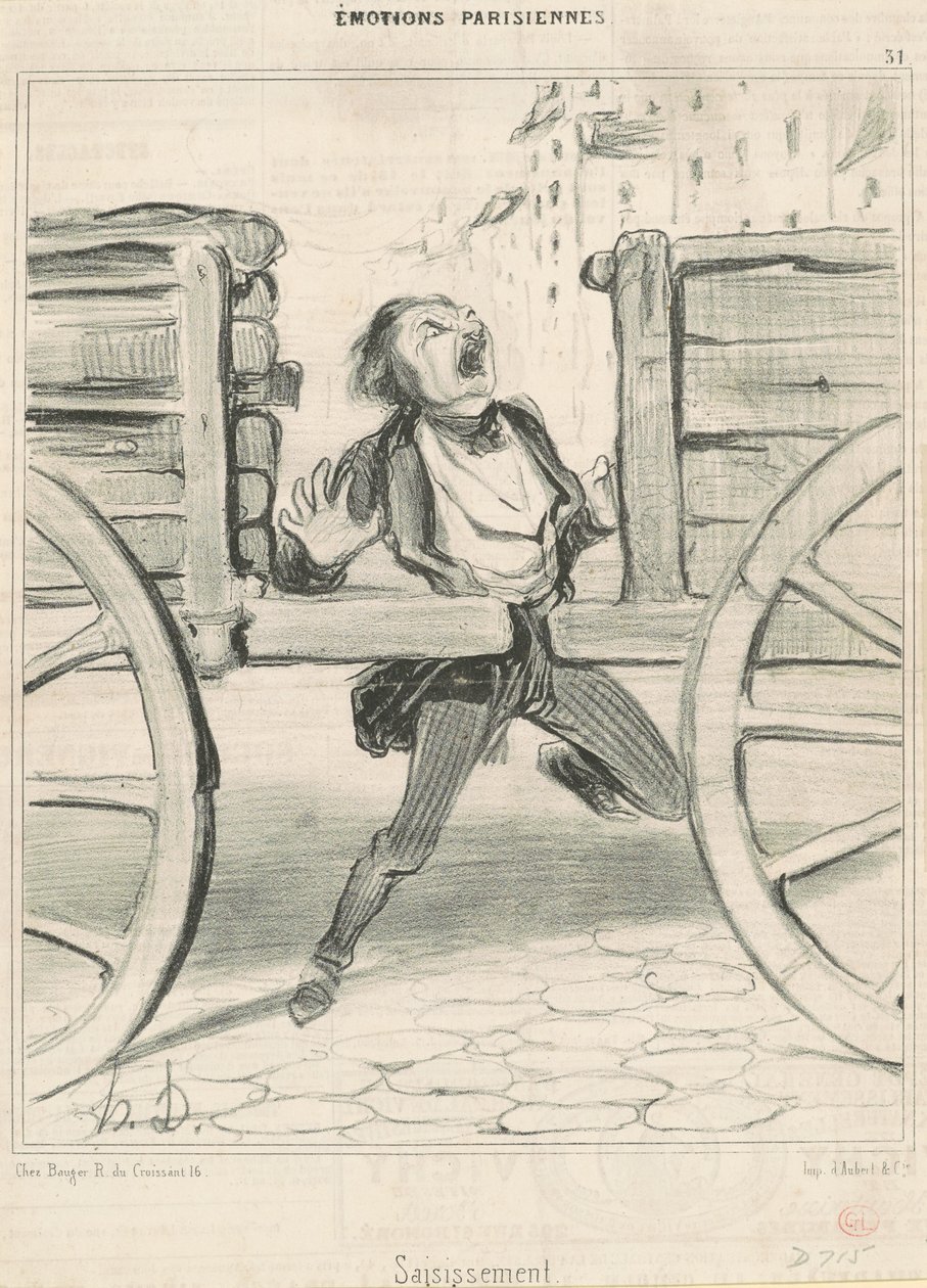 Saisissement - Honoré Daumier