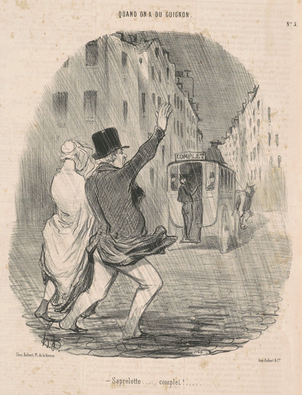 Saprelotte ... Complet! ... - Honoré Daumier
