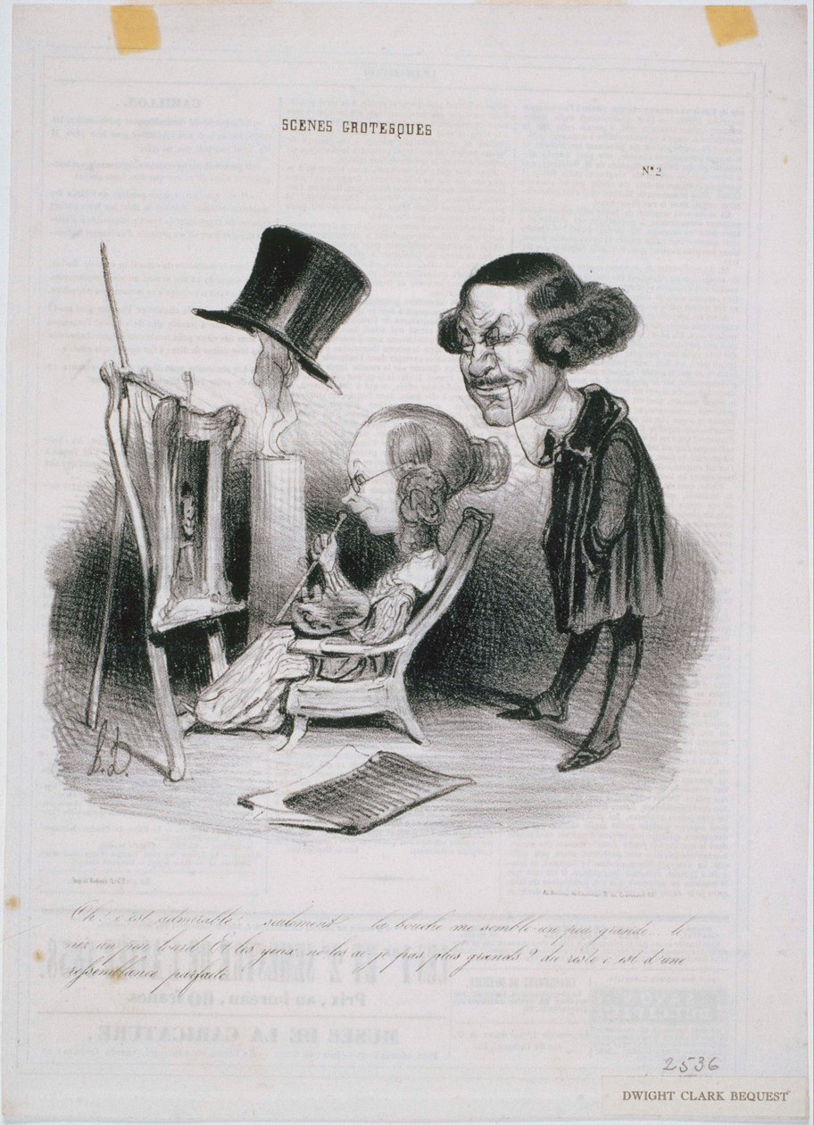 Scènes Grotesques - Honoré Daumier