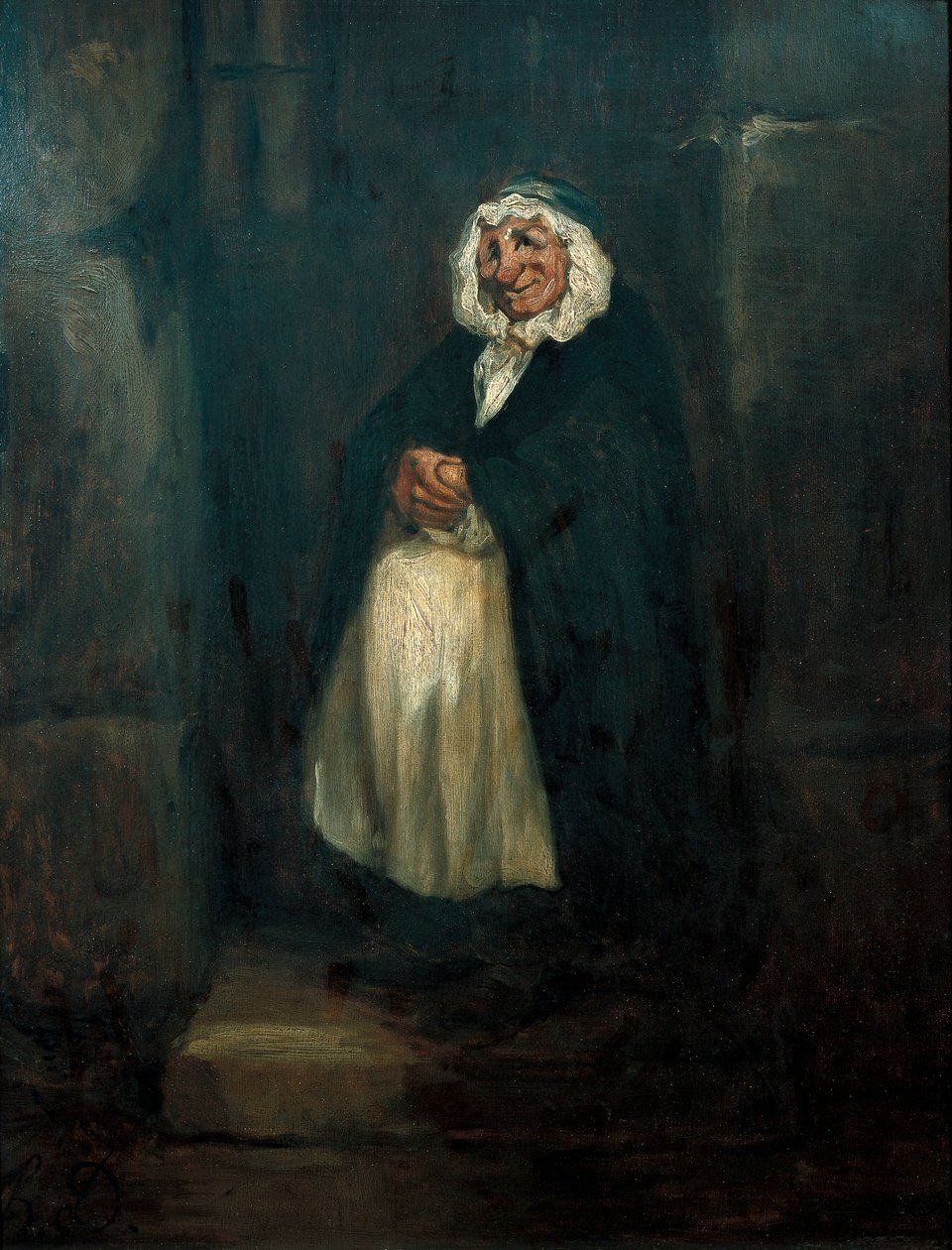 Le vieux portier - Honoré Daumier