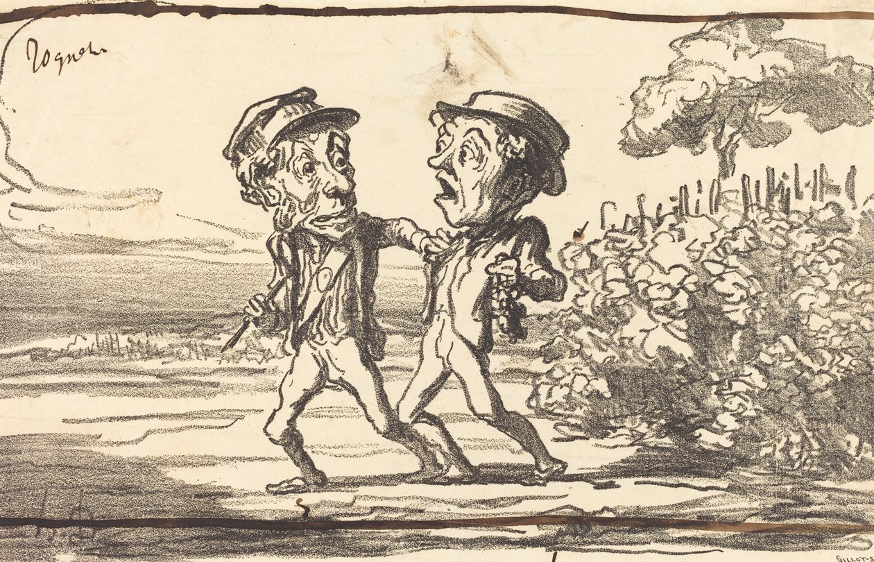 Un criminel! - Honoré Daumier