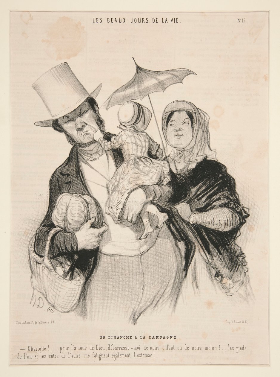 Un dimanche à la campagne, #17 - Honoré Daumier