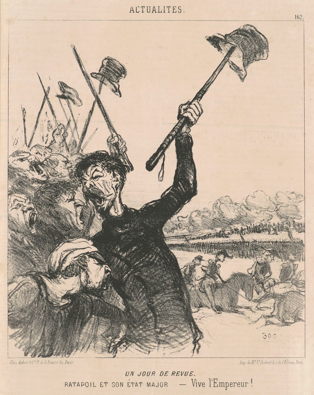 Un Jour de Revue - Honoré Daumier