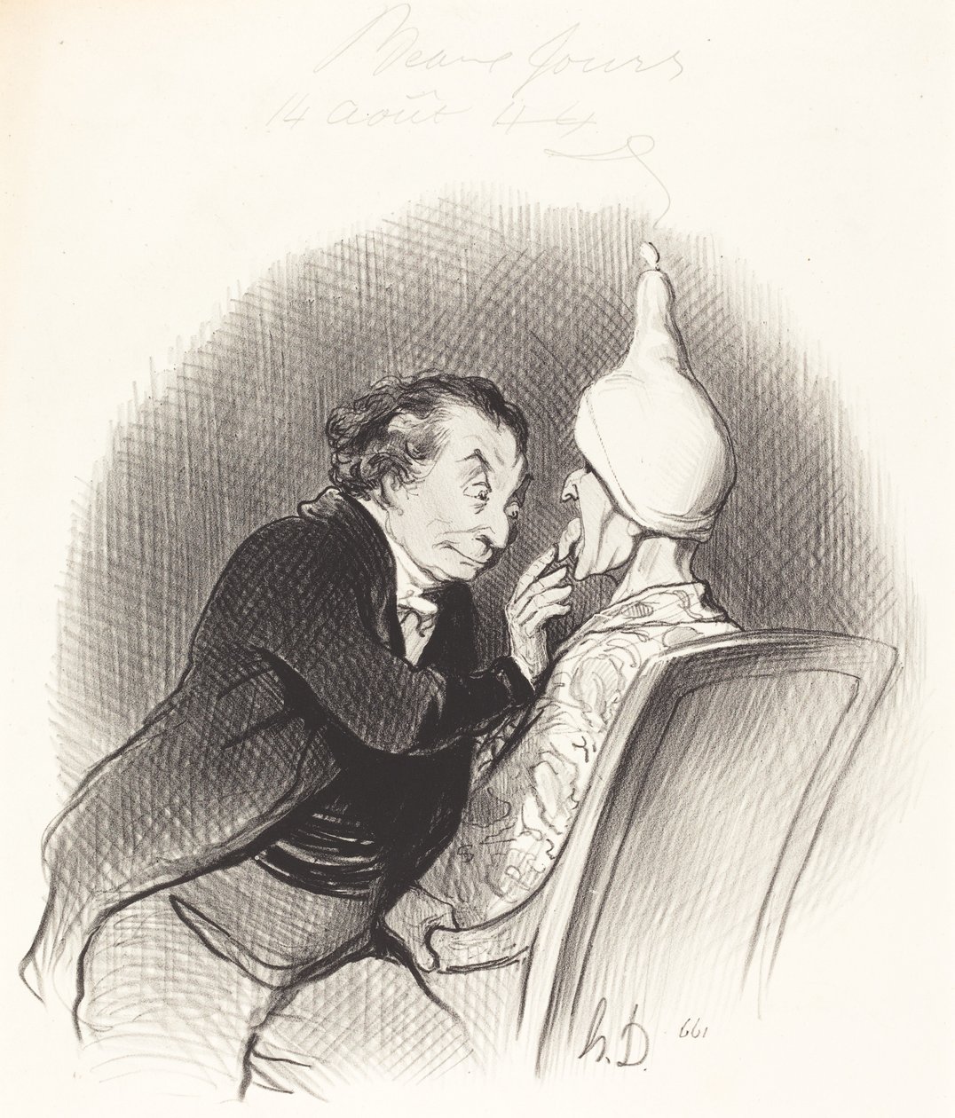 Une Heureuse trouvaille - Honoré Daumier
