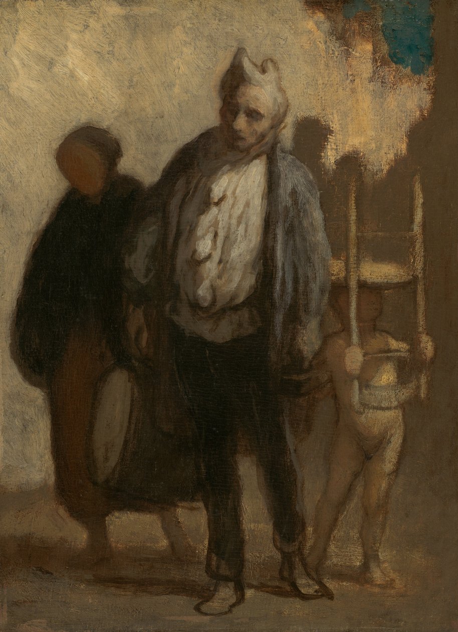 Saltimbanques Errants - Honoré Daumier