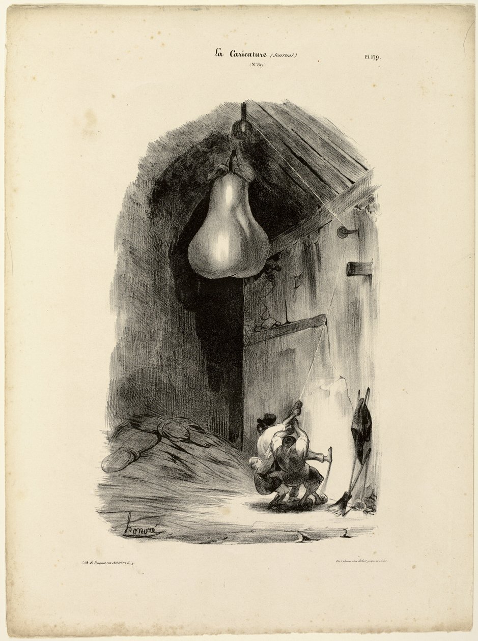 "Heave-ho !...Heave-ho ! Heave-ho !", planche 179 - Honoré Victorin Daumier