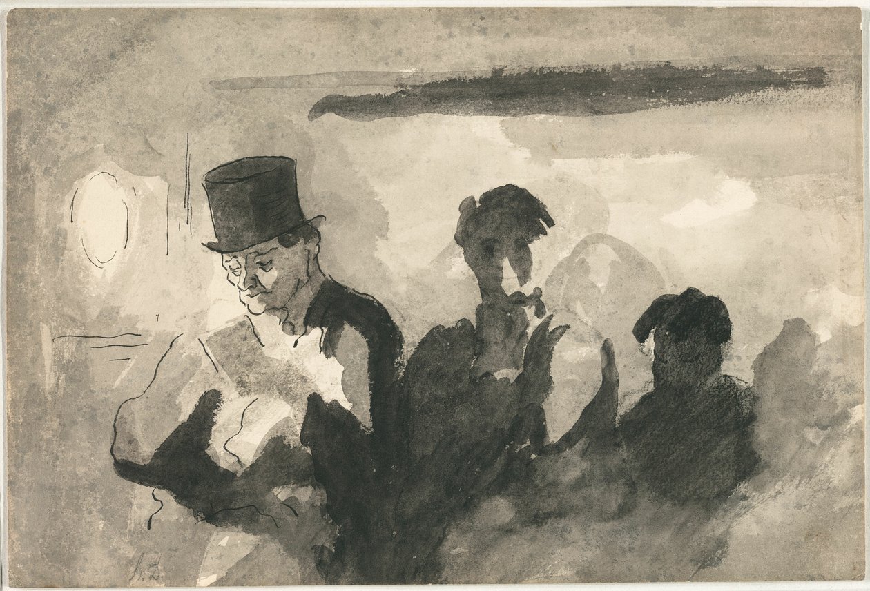 Voiture de troisième classe - Honoré Victorin Daumier