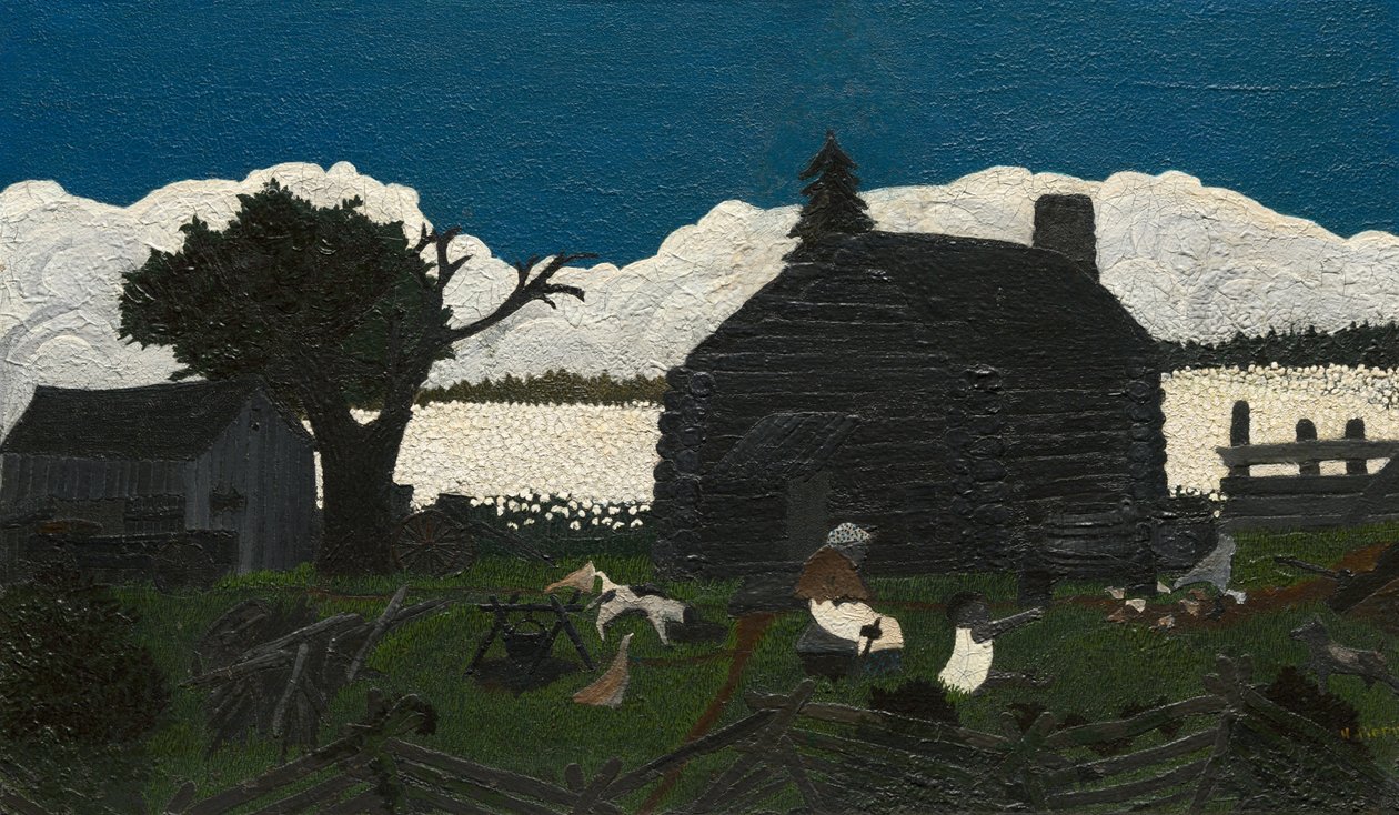 Cabane dans le Coton - Horace Pippin