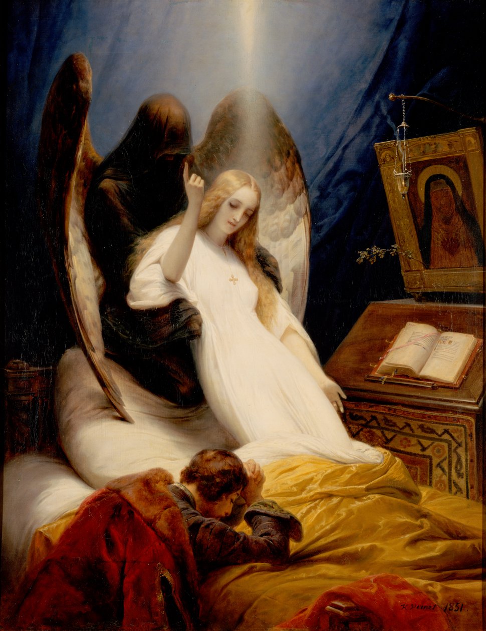 Ange de la Mort - Emile Jean Horace Vernet