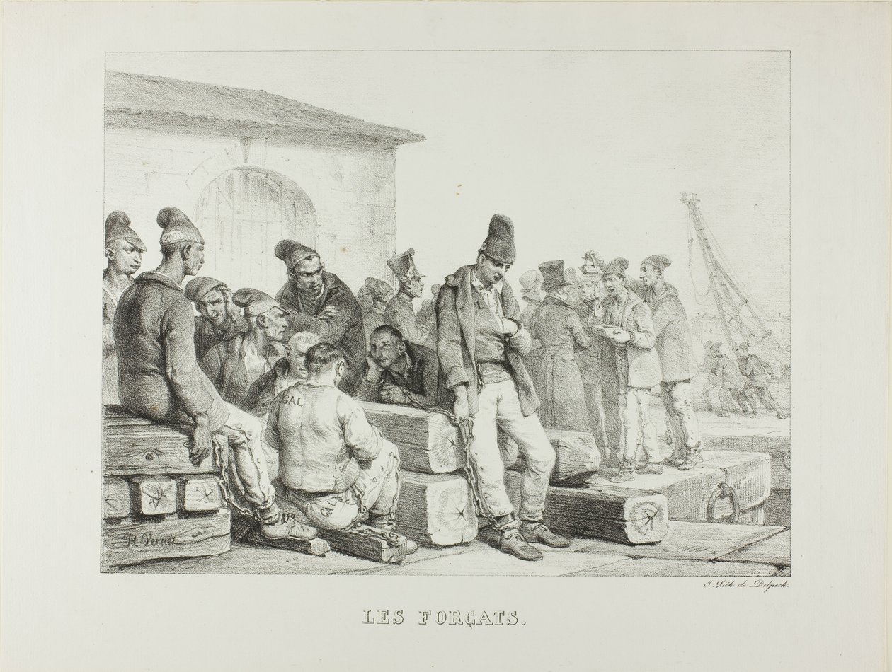 Les condamnés - Emile Jean Horace Vernet