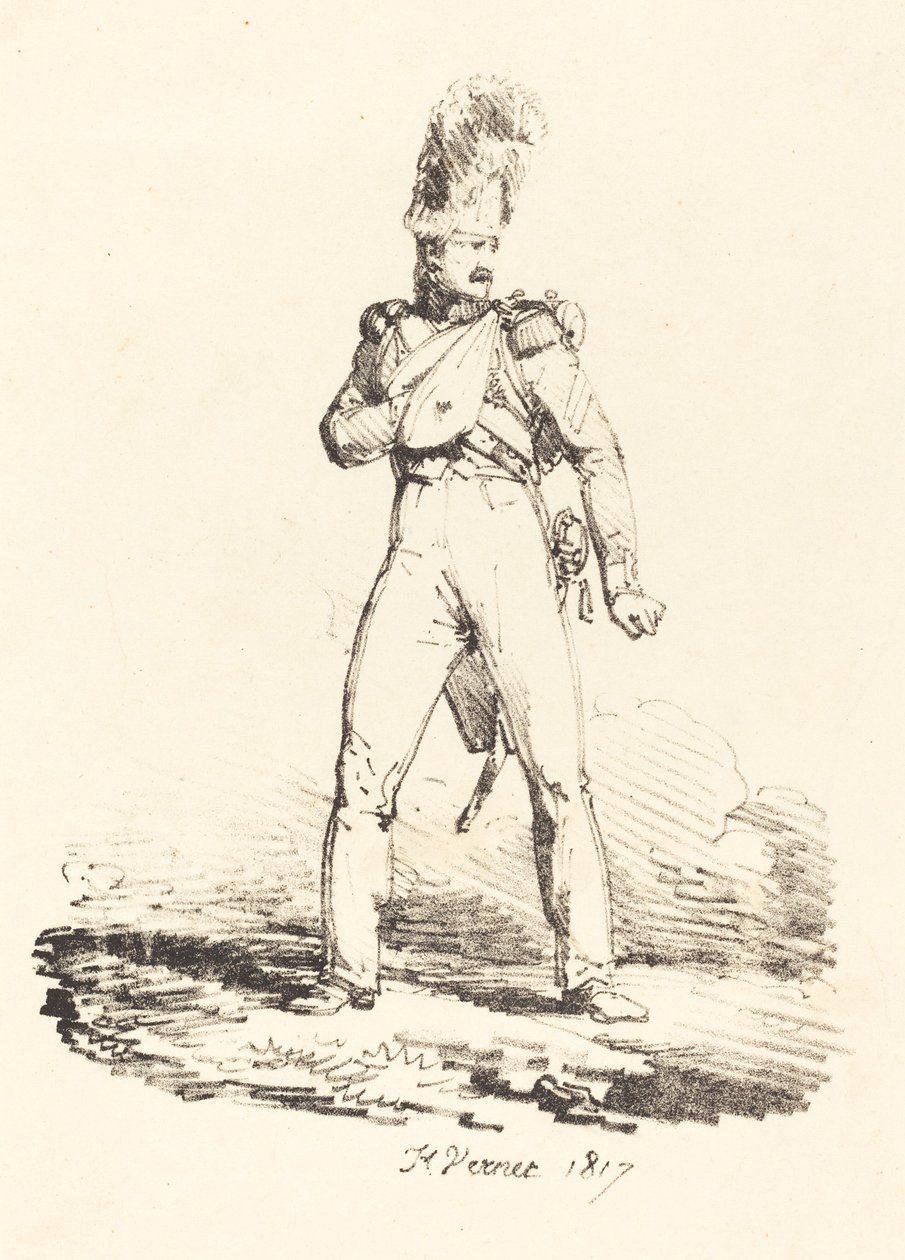 Grenadier - Emile Jean Horace Vernet