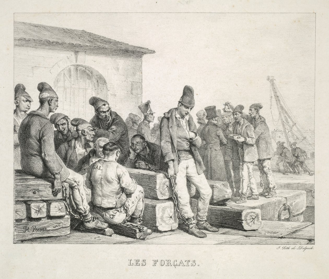 Les condamnés - Horace Vernet